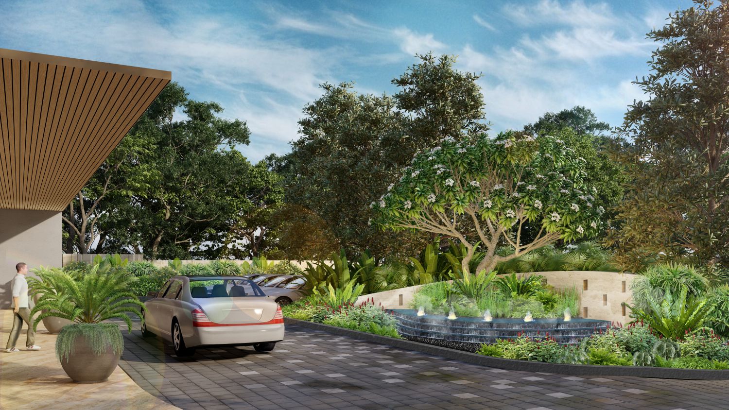 Resort-style residences at Embassy Serenity, Thal Village