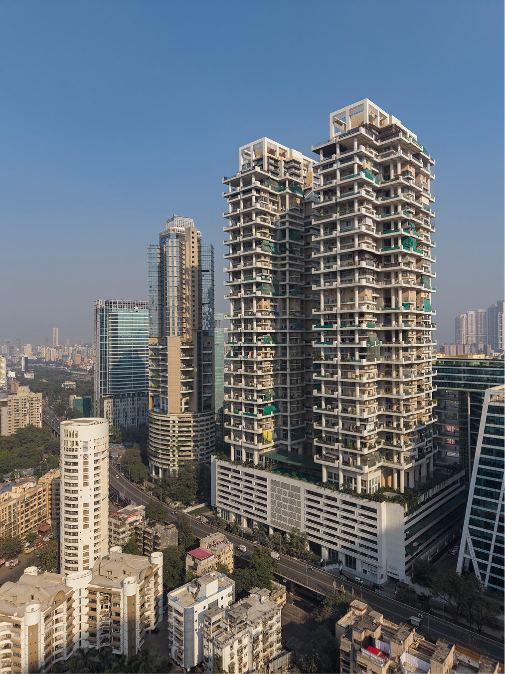 Sky Forest development against the Mumbai skyline