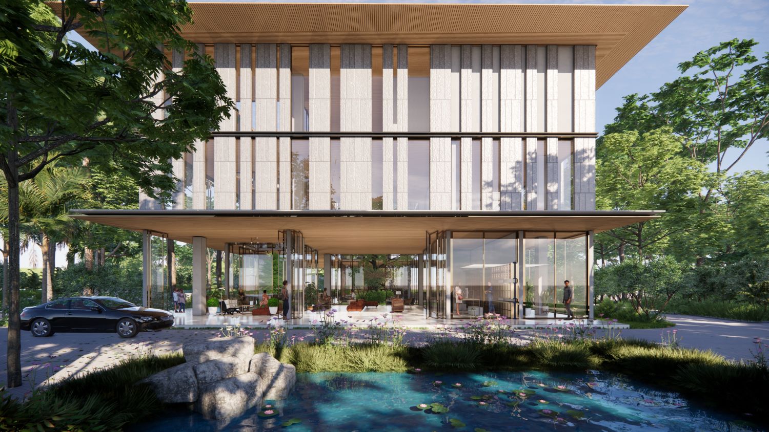 Clubhouse at Embassy Serenity (render)